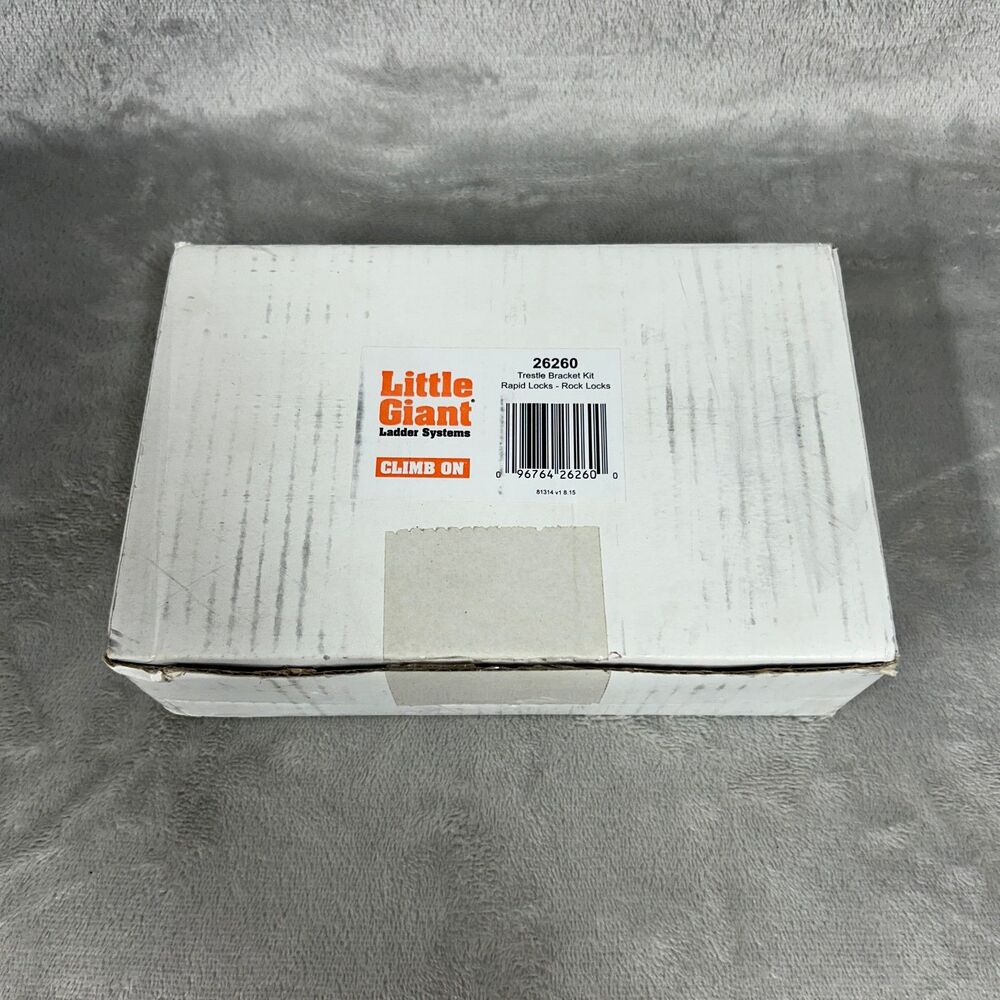 LITTLE GIANT Ladder System 26260 Trestle Bracket Kit Rapid Locks - Rock Locks